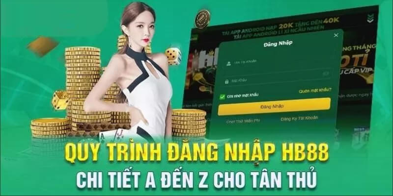 Hướng dẫn đăng nhập HB88